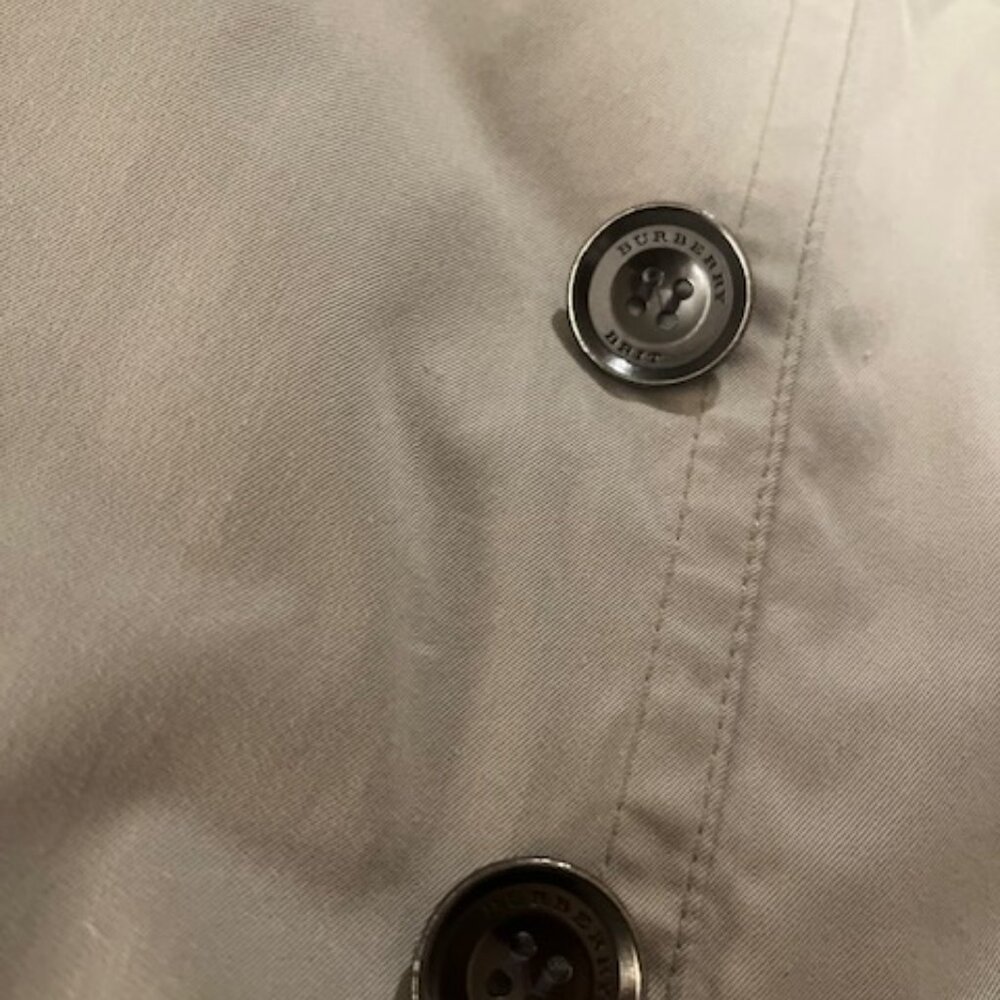 Burberry Brit Trench Coat Size 10 - Picture 6 of 11